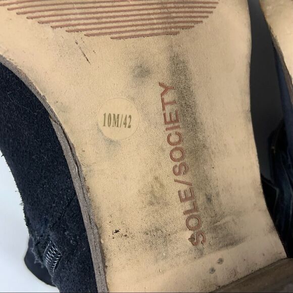 SOLE SOCIETY Suede Short Boots - Picture 8 of 12